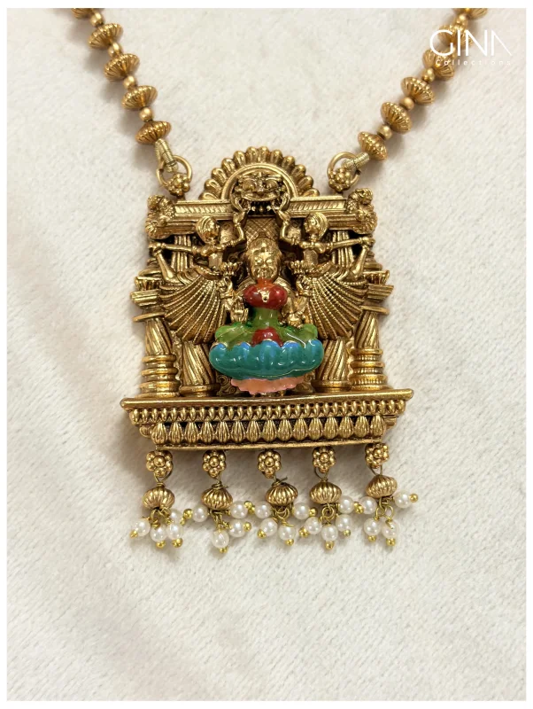 Meenakari Lakshmi Pearl Haram Alternative View
