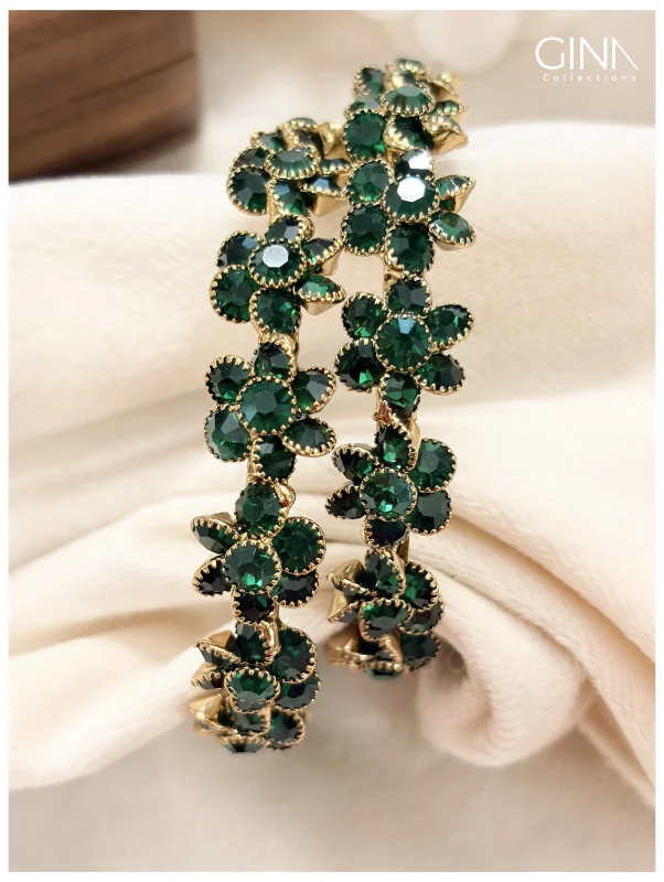 Premium Floral Bangles Alternative View