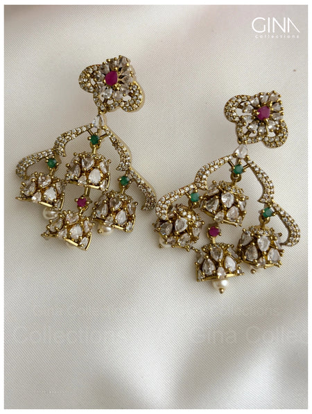 Light Weight Multi Colour Danglers Alternative View