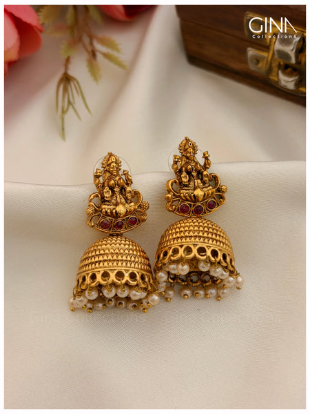 Pearl Haram with Lakshmi Pendant Alternative View