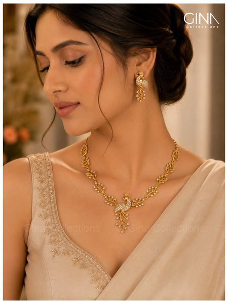 Peacock AD Necklace Alternative View