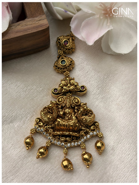 Premium Antique Lakshmi Maang Tikka Alternative View