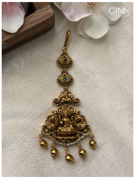 Premium Antique Lakshmi Maang Tikka