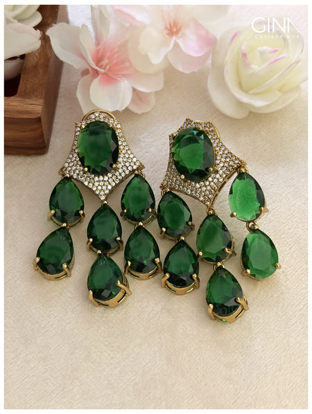Emerald Raindrops Hangings