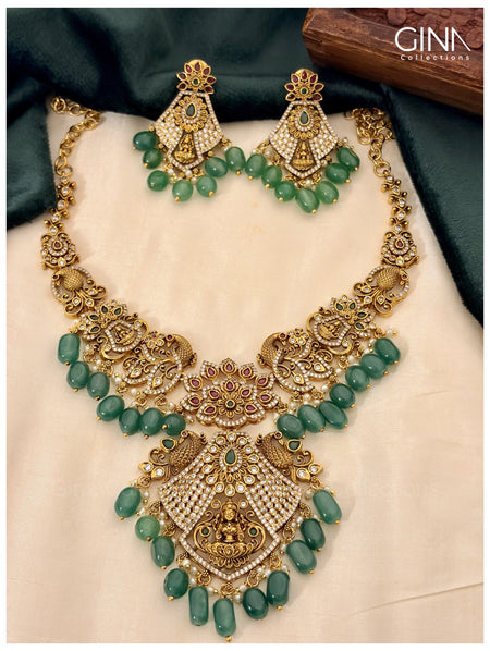 Premium Nakshi Lakshmi Devi Necklace