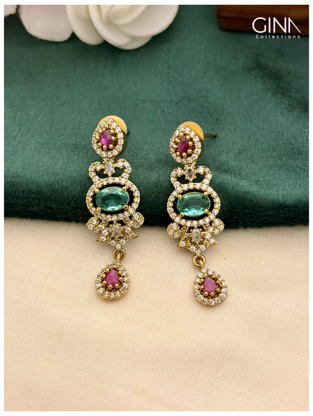 Sneha Inspired Diamond Look Choker Alternative View