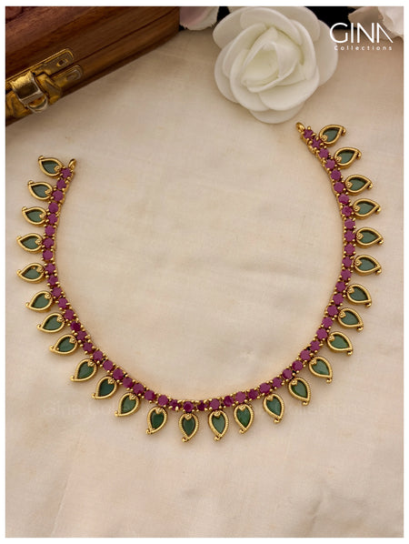 Premium Palakka Necklace Alternative View