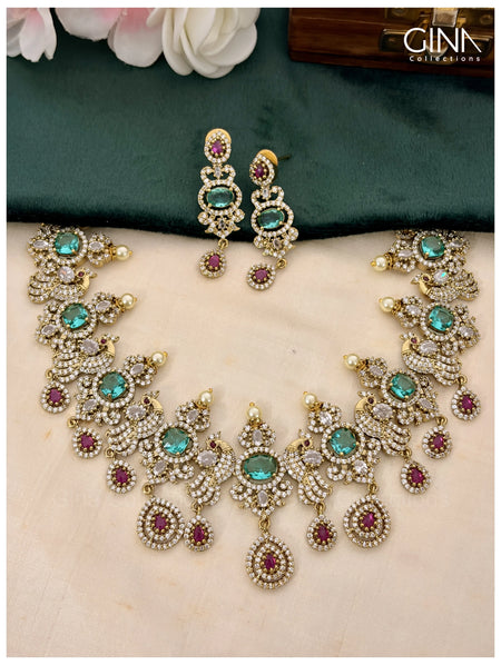 Sneha Inspired Diamond Look Choker