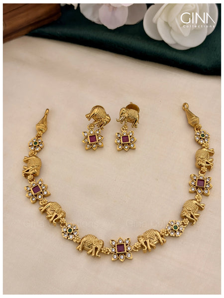 Gajendra Necklace