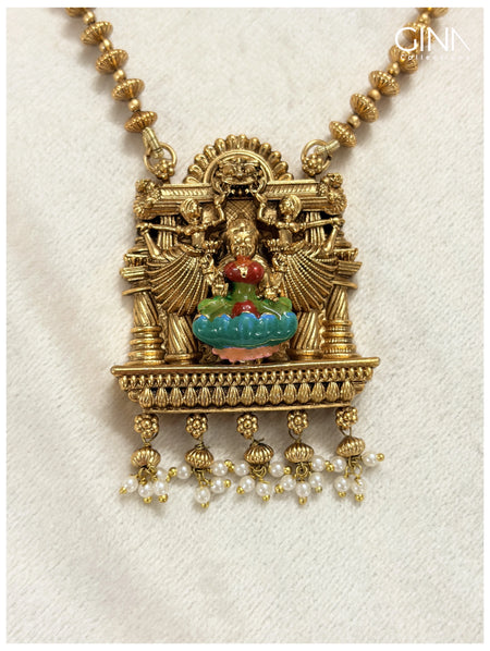 Meenakari Lakshmi Pearl Haram Alternative View