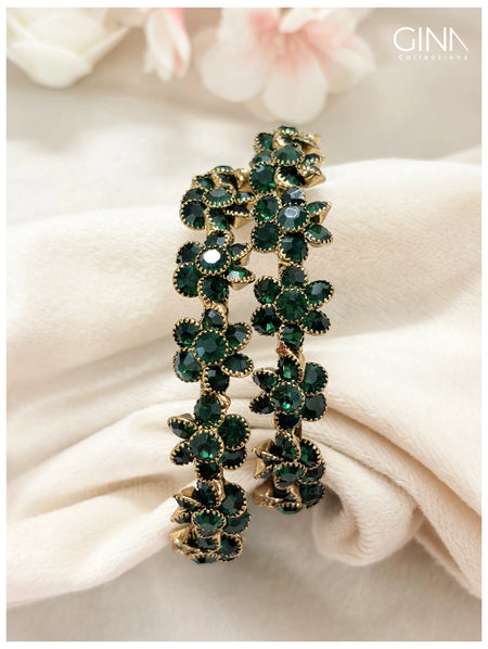 Premium Floral Bangles