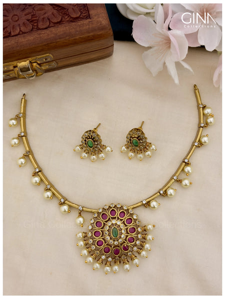 Floral Hasli Necklace