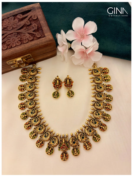 Lakshmi Kasu Mala Necklace